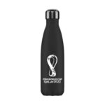 FIFA World Cup Qatar 2022 Stainless steel Vacuum Double Wall Bottle 500ml- Black