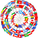 Toothpicks Pack of 100 World Flags Cocktail Sticks for International and Ethnic Events, Cocktail Picks, Food Picks for Parties, World Cup and Olympic Games