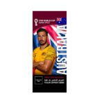 FIFA World Cup Branding Roof Hanging Flag W/PIPE-AUSTRALIA