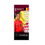 FIFA World Cup Branding Roof Hanging Flag W/PIPE-BELGIUM