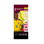 FIFA World Cup Branding Roof Hanging Flag W/PIPE-ECUADOR