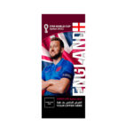 FIFA World Cup Branding Roof Hanging Flag W/PIPE-ENGLAND