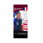 FIFA World Cup Branding Roof Hanging Flag W/PIPE-FRANCE