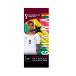 FIFA World Cup Branding Roof Hanging Flag W/PIPE-GHANA