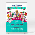 FIFA World Cup Branding Rollup Banner B1-Large