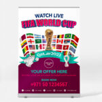 FIFA World Cup Branding Rollup Banner B2-Large