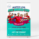 FIFA World Cup Branding Rollup Banner C1-Large
