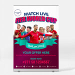 FIFA World Cup Branding Rollup Banner C2-Large