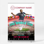 FIFA World Cup Branding Rollup Banner D1-Large