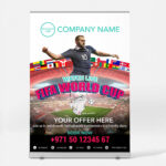 FIFA World Cup Branding Rollup Banner D2-Large