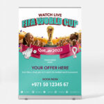 FIFA World Cup Branding Rollup Banner E1-Large