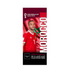 FIFA World Cup Branding Roof Hanging Flag W/PIPE-MOROCO