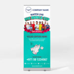 FIFA World Cup Branding Rollup Banner A1-Small