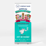 FIFA World Cup Branding Rollup Banner B1-Small