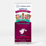FIFA World Cup Branding Rollup Banner B2-Small