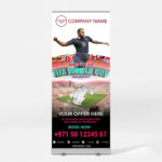 FIFA World Cup Branding Rollup Banner D1-Small
