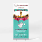 FIFA World Cup Branding Rollup Banner E1-Small