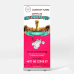 FIFA World Cup Branding Rollup Banner E2-Small