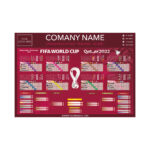 FIFA World Cup 2022 Table Mat Chart Schedule