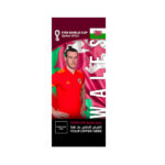 FIFA World Cup Branding Roof Hanging Flag W/PIPE-WALES